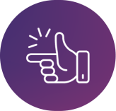 hand/snap icon