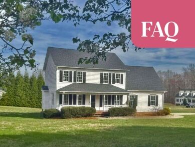 Suburban home exterior featured in Sold It In A Snap FAQ section