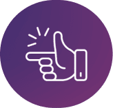 hand/snap icon