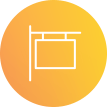For Sale Yard Sign icon